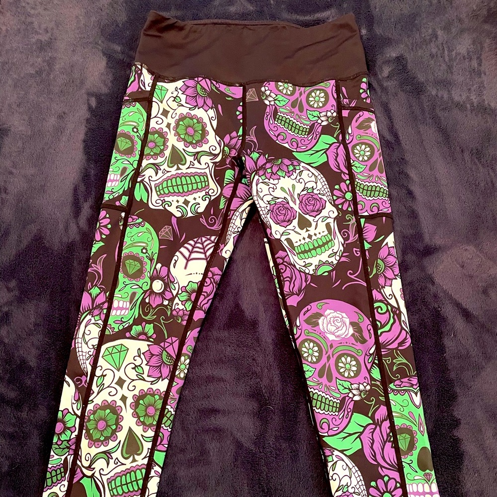 CVG Sugar Skull Leggings